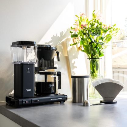 Moccamaster 53948 KBGV Select - Cafetera de 10 tazas, negro mate, 40 onzas, 1.25 l
