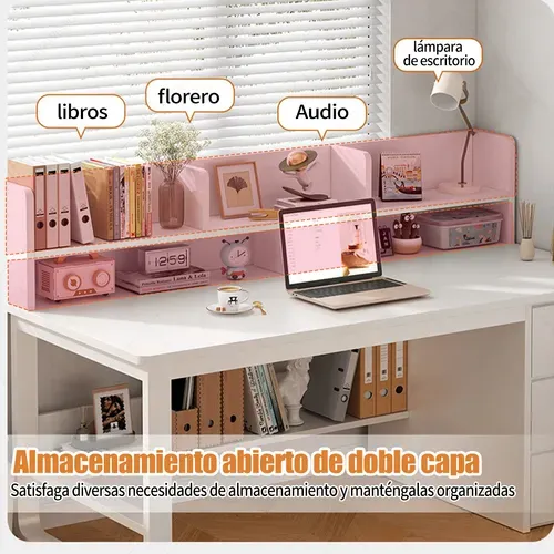 Escritorio Para Computadora De Trabajo Estudio Mesa Oficina