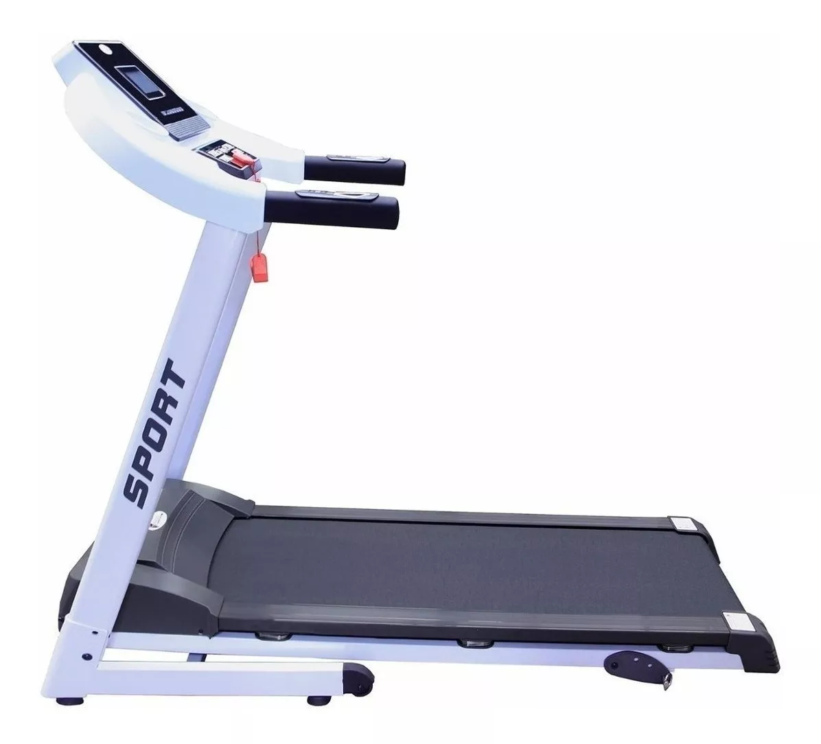 Caminadora eléctrica Centurfit MKZ-CAM918 127V color blanca y negro