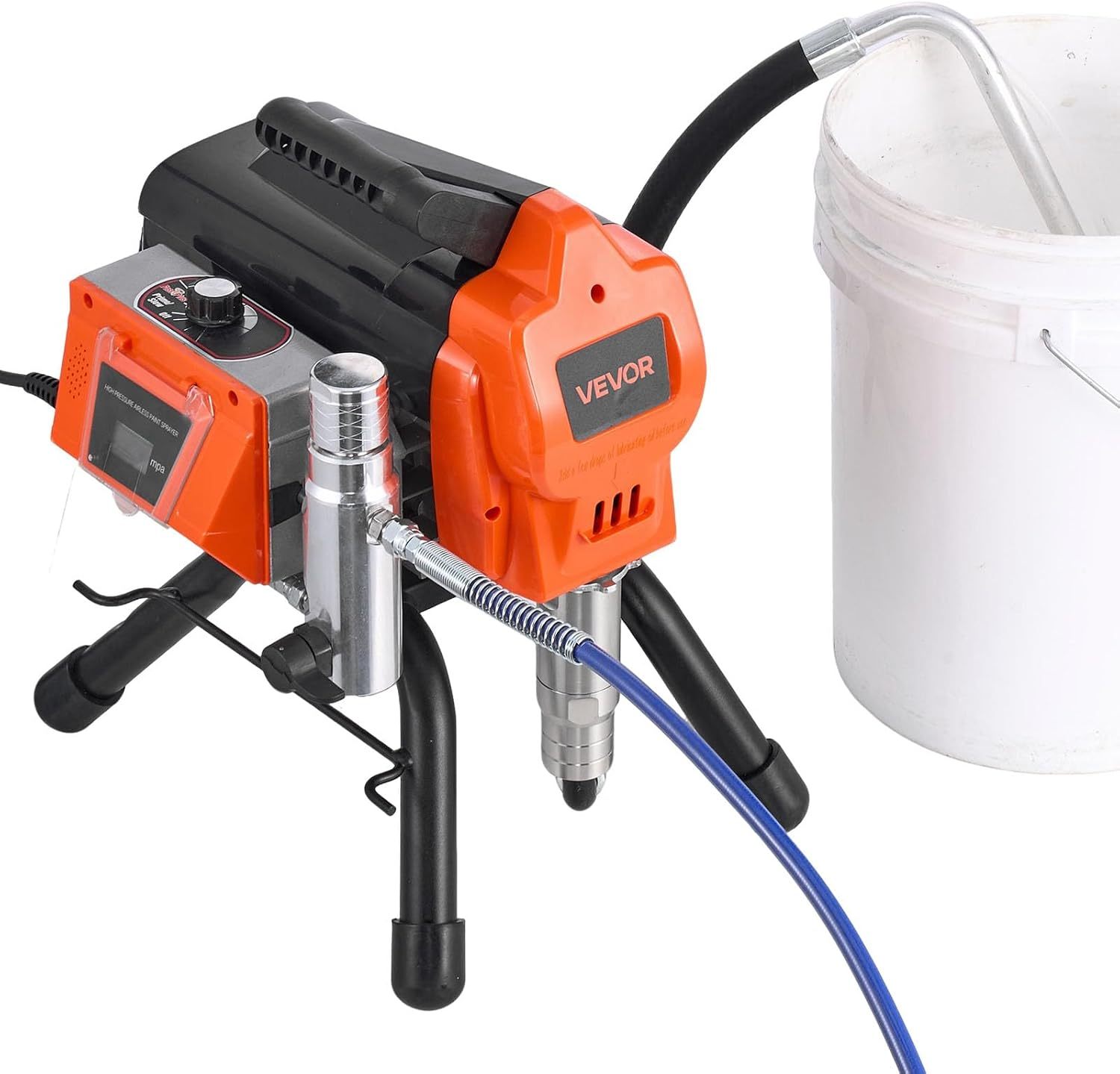 🛠️Pulverizador de Pintura Sin Aire 650W /750W /950W /1500W Alta Presión, Incluye Manguera, Varilla de Extensión, Boquillas y Cepillo de Limpieza, Máquina Eléctrica para Pintar Interiores y Exteriores