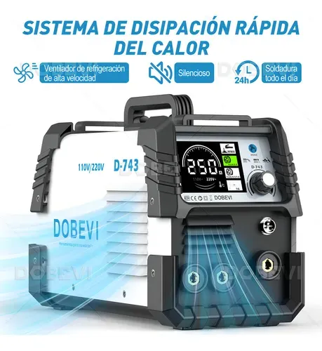 Soldadora inverter Dobevi D-743 D-743 azul