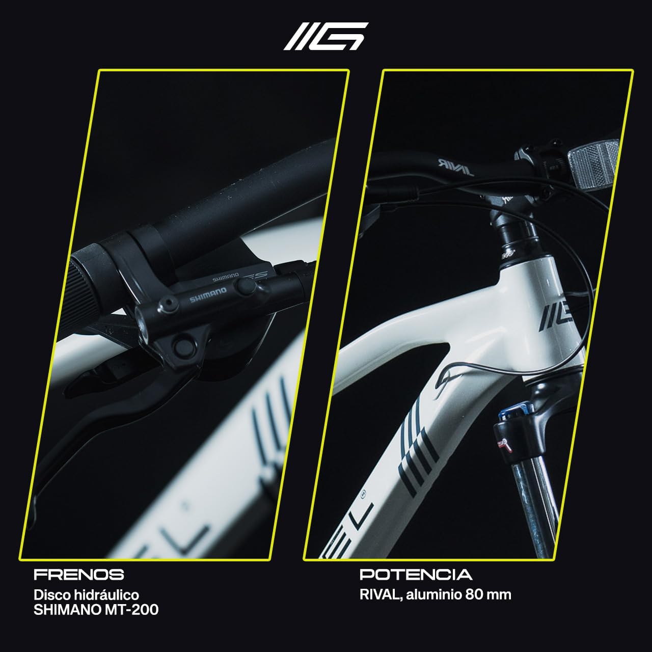 GRAVEL Bicicleta de Montaña Barel | Bicicleta R29 - Cuadro Aluminio 15 kg | Transmisión Cues 18V | Frenos Hidráulicos y Llantas Kenda