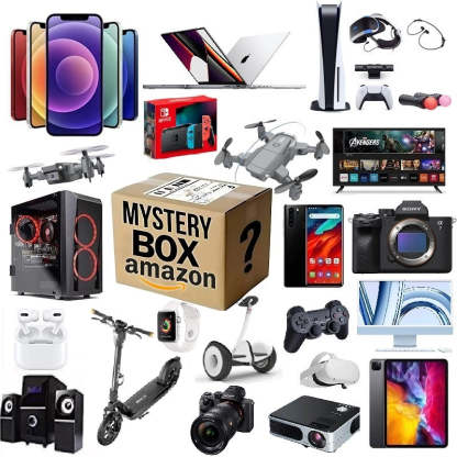 🎁Caja Sorpresa 2024 - Pallets Devueltos de Amazon📱💻🎮
