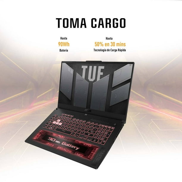 Laptop Gaming Asus TUF Ryzen 5/16 GB RAM/512 GB SDD