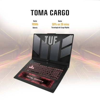 Laptop Gaming Asus TUF Ryzen 5/16 GB RAM/512 GB SDD