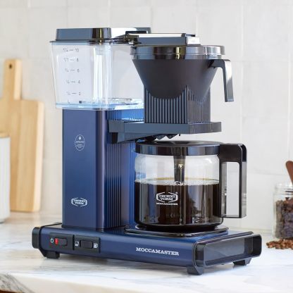Moccamaster 53948 KBGV Select - Cafetera de 10 tazas, negro mate, 40 onzas, 1.25 l