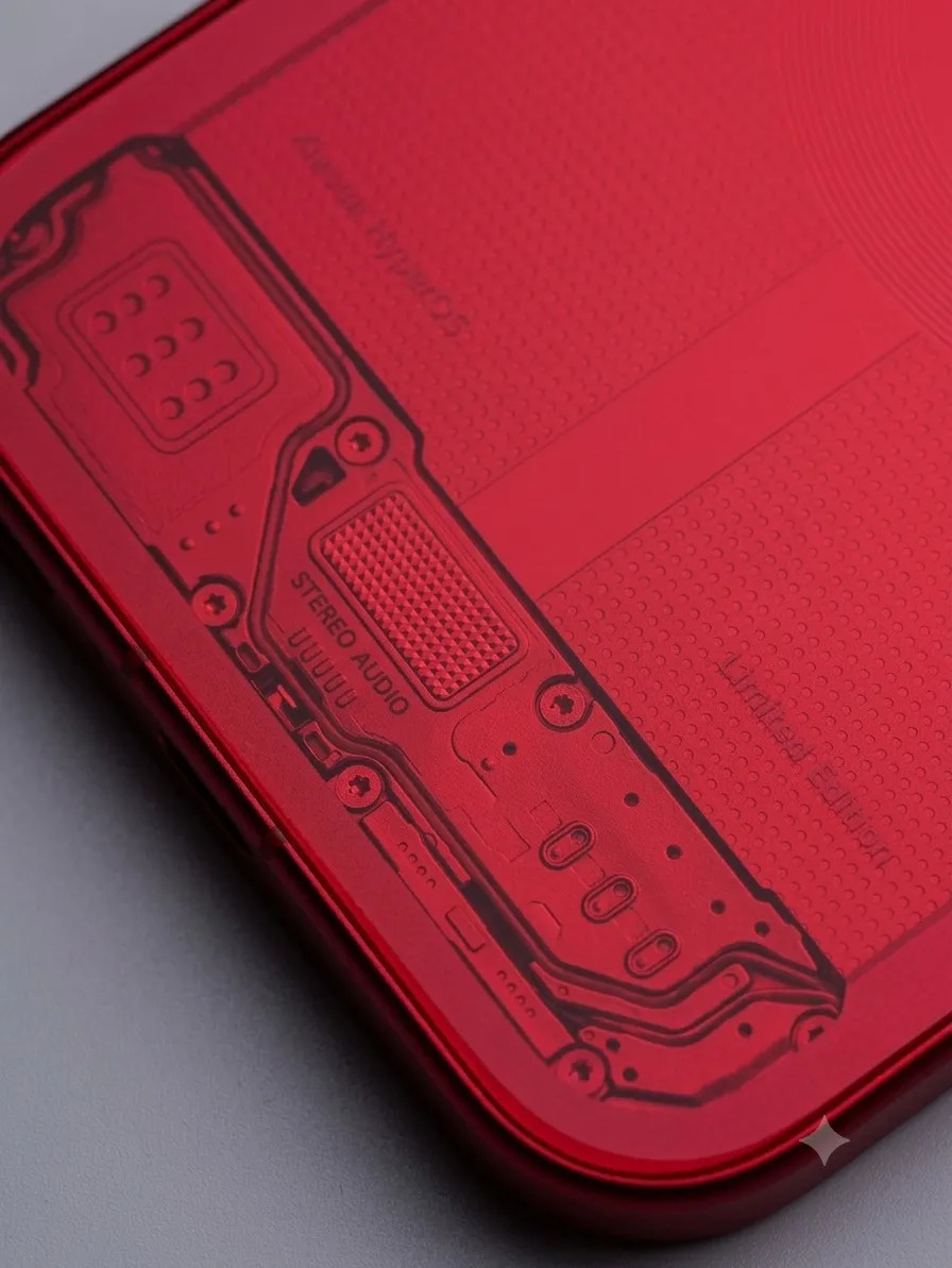 16GB RAM 1TB Edición Rojo Transparente Celular 5G Liberado Dual Sim Versión Español Pantalla Amoled Snapdragon Cámaras Leica Carga 120W