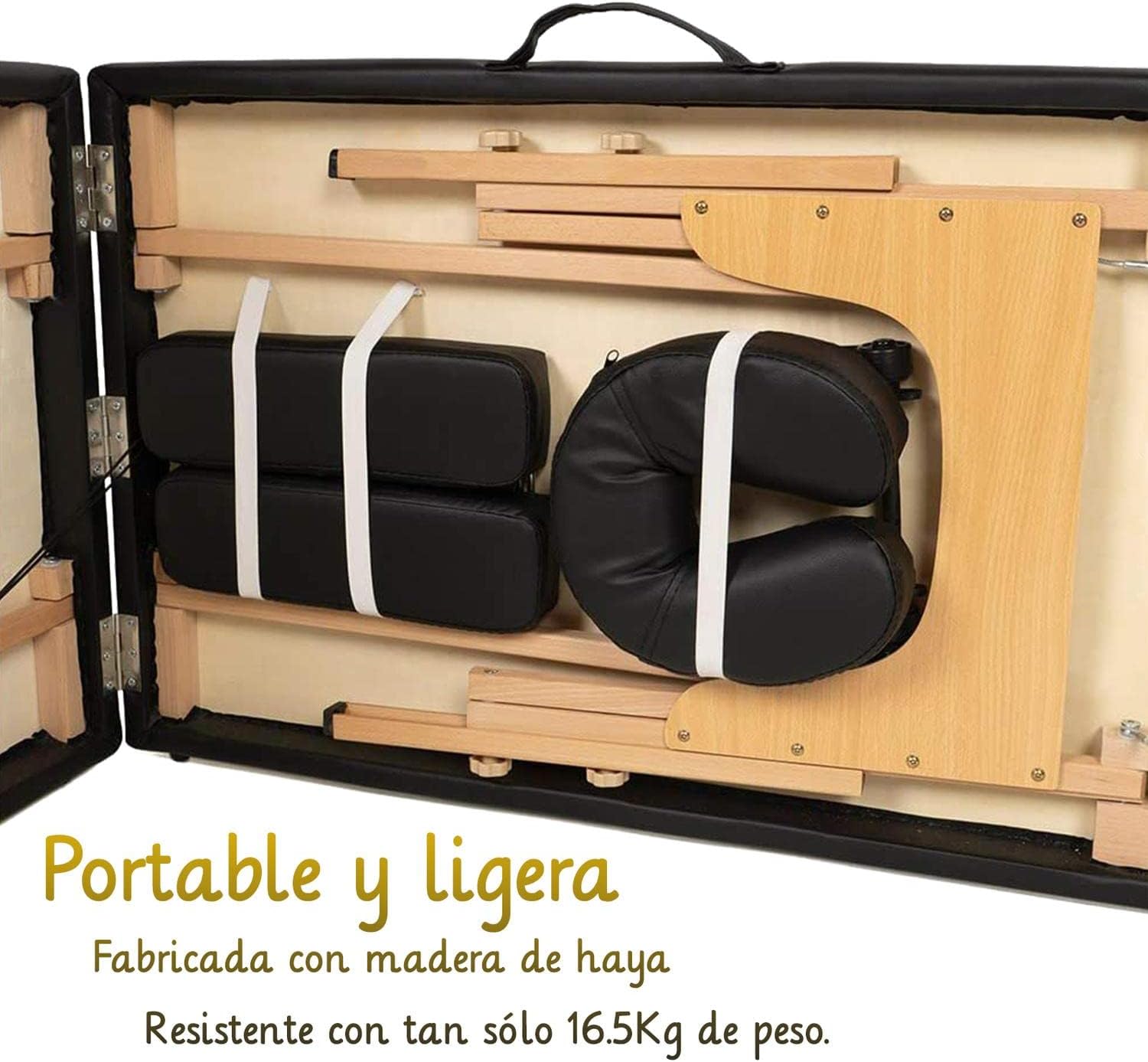 X-PROSS Cama Profesional para Tatuajes Plegable, Cómoda Y Resistente Cama para Masajes Profesional De SPA