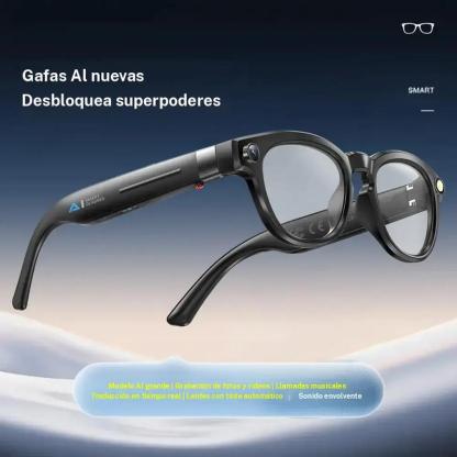 AI Smart Glasses Q8 with Live Translation & AI Assistant | Capture 4K-Quality Video & Photos, Hands-Free Calls, Stereo Music, Auto-Tinting Lenses, Bluetooth 5.3 for Sports & Travel