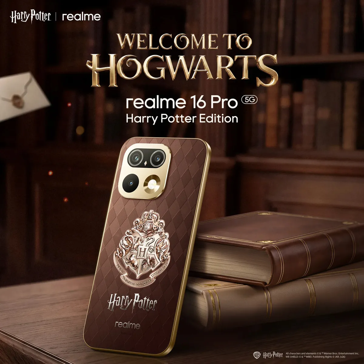 📱Celular Desbloqueado 5G Edición Harry Potter, 12GB RAM + 256GB Almacenamiento, Pantalla AMOLED 144Hz, Cámara 200MP, Doble SIM
