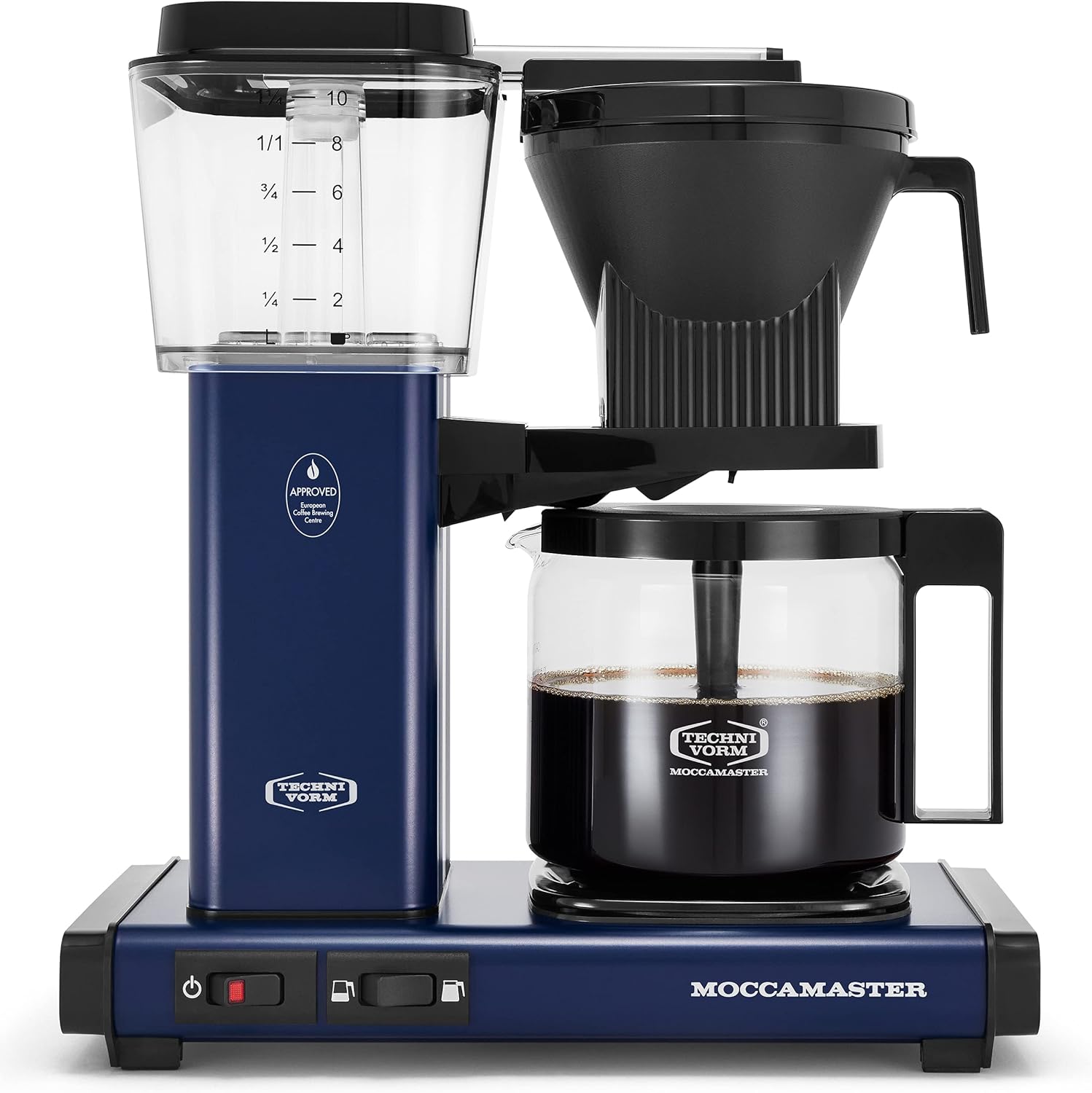 Moccamaster 53948 KBGV Select - Cafetera de 10 tazas, negro mate, 40 onzas, 1.25 l