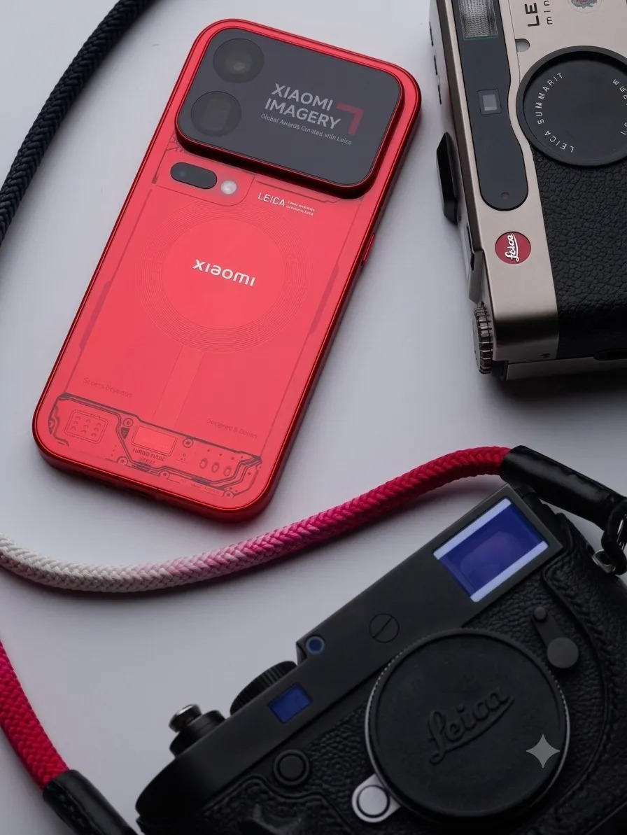 16GB RAM 1TB Edición Rojo Transparente Celular 5G Liberado Dual Sim Versión Español Pantalla Amoled Snapdragon Cámaras Leica Carga 120W