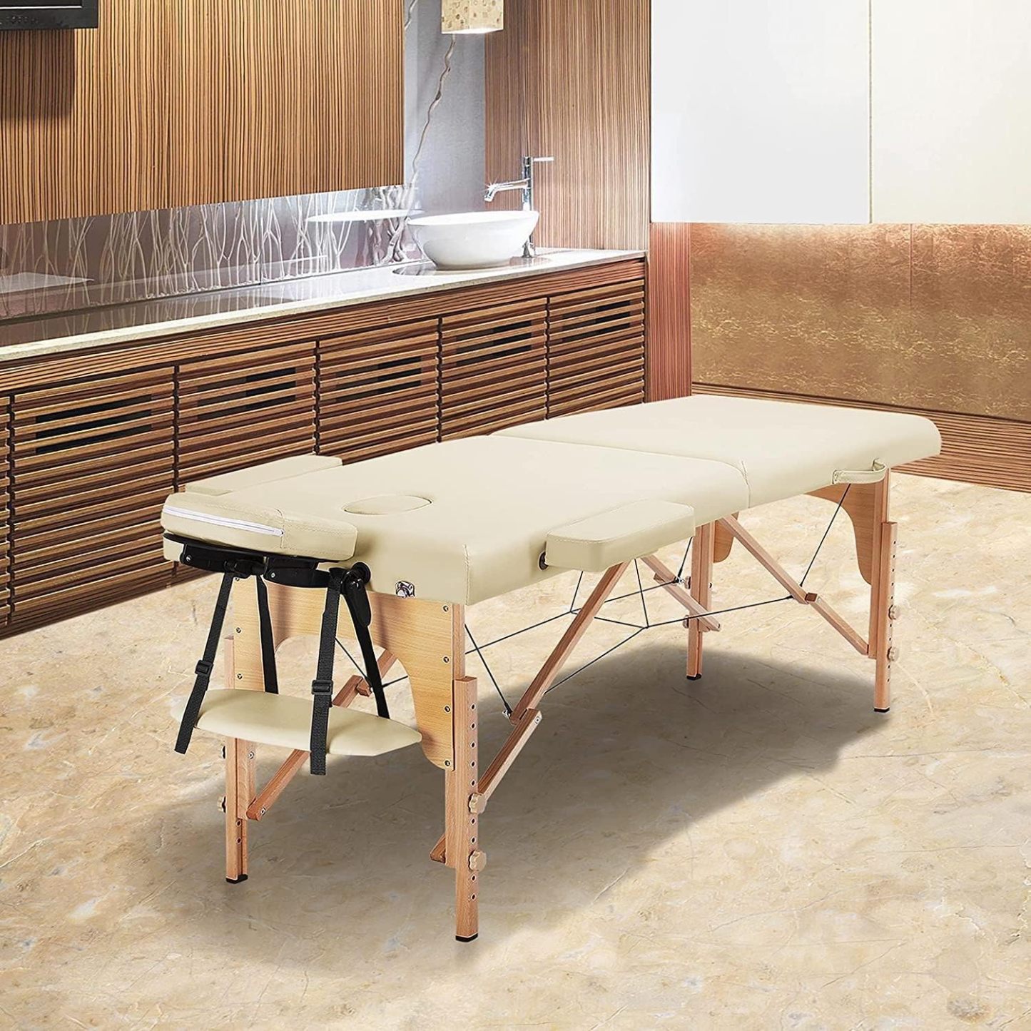 X-PROSS Cama Profesional para Tatuajes Plegable, Cómoda Y Resistente Cama para Masajes Profesional De SPA