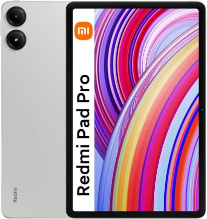 Xiaomi Redmi Pad Pro WiFi Version 12.1" Octa Core Global ROM 10000mAh Bluetooth 5.3 8MP Dual Camera + (33w Dual USB Fast Auto Combo) (Ocean Blue, 256GB + 8GB)