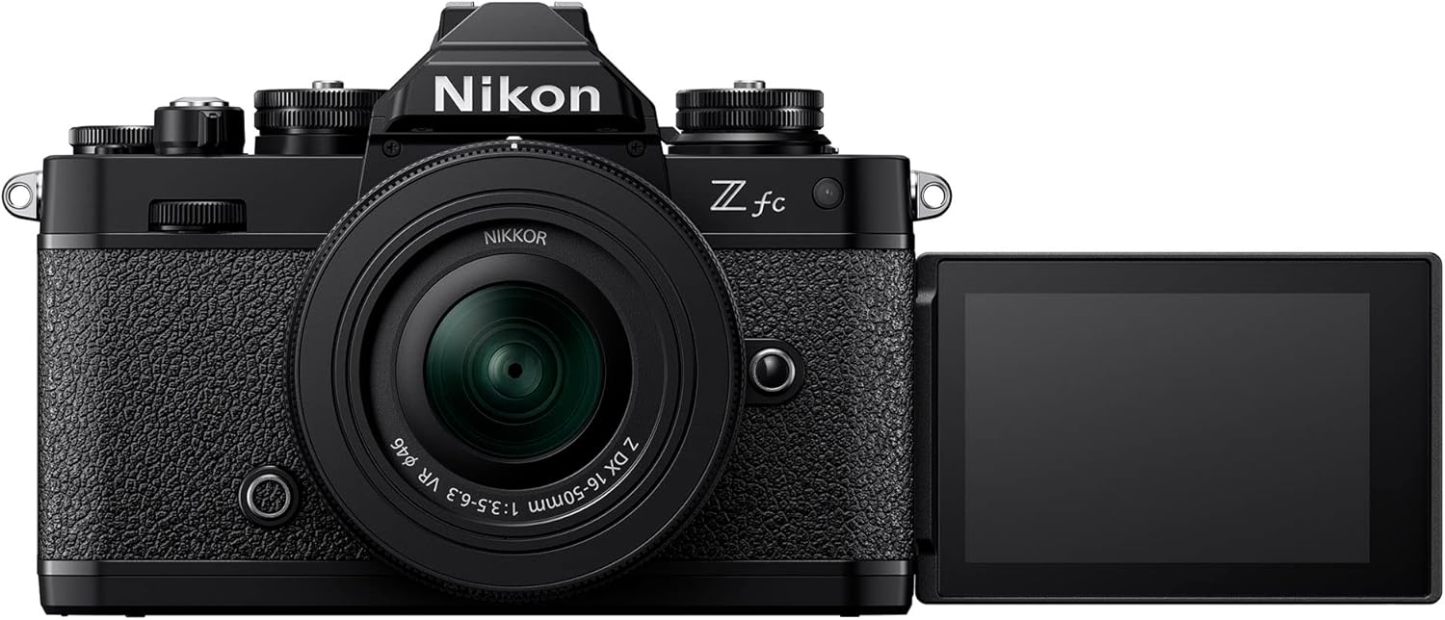 Nikon VOK093YU Cámara Z FC con Z 16-50mm f/3.5-6.3 VR, Color Negro