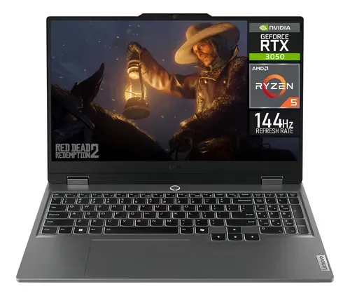 Laptop Gamer LENOVO LOQ NVIDIA GeForce RTX 3050 AMD Ryzen 5 32GB RAM 1TB SSD Windows 11 Home