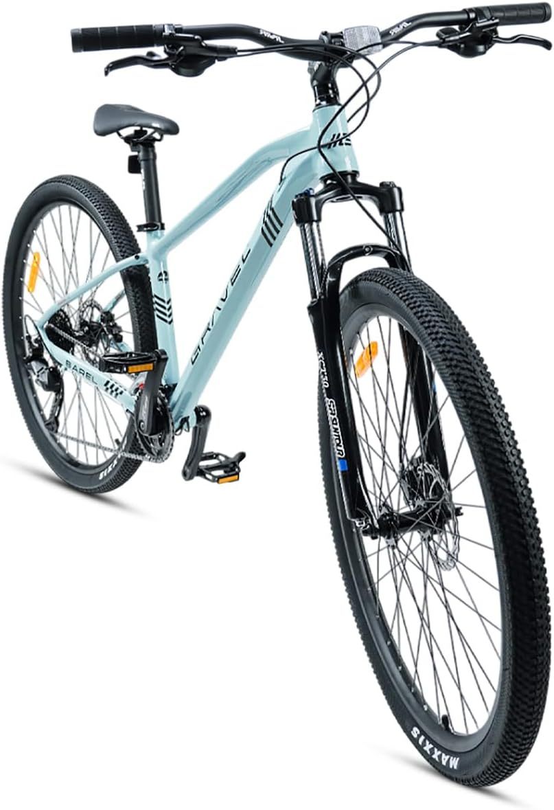 GRAVEL Bicicleta de Montaña Barel | Bicicleta R29 - Cuadro Aluminio 15 kg | Transmisión Cues 18V | Frenos Hidráulicos y Llantas Kenda