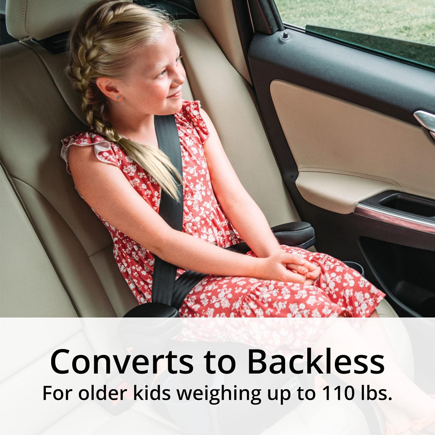 Chicco - KidFit Zip Air Plus 2 en 1 asiento elevador de posicionamiento para coche – Q Collection, negro/gris