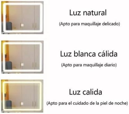 Tocador Vanity de Maquillaje con Espejo,Vanity Tocador con 2 Cajones,Estantes de Almacenamiento,Taburete Acolchado,Tocador con 3 Estantes, Mesa de Maquillaje para Dormitorio 40X100X132CM(Madera)