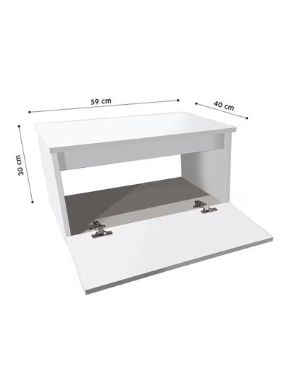 Paquete de baño Econokit de melamina armable