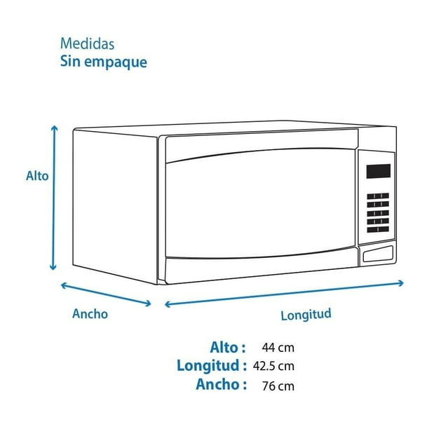 Horno Microcampana Whirlpool WMH31017HZ 1.7 ft