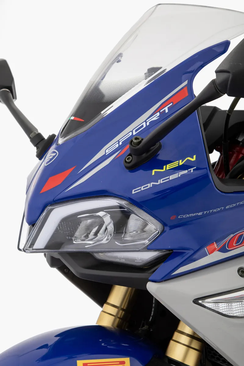 Motocicleta Italika Vort-x 300r Azul Con Gris