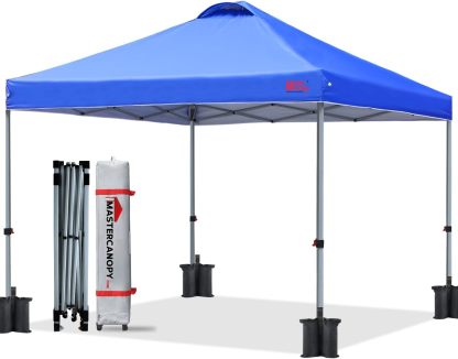 MASTERCANOPY - Tienda de campaña emergente Duradera con Bolsa Enrollable