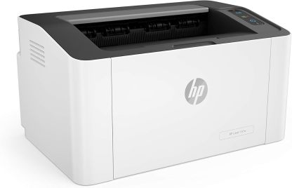 HP Impresora Laser 107w, Láser, Impresión en Negro, Wi-Fi, USB, Impresión y escanéo desde HP Smart App, Apple Air Print, Bandeja de 150 hojas, Pantalla LED (4ZB78A)