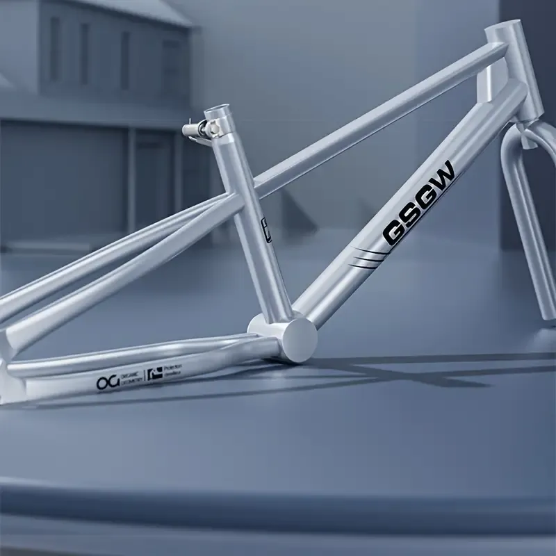Youngsters' 24-Inch Mountain Bike - Durable Carbon Fiber & Iron, Perfect for Boys & Girls, Ideal for Outdoor Fun - White/Blue