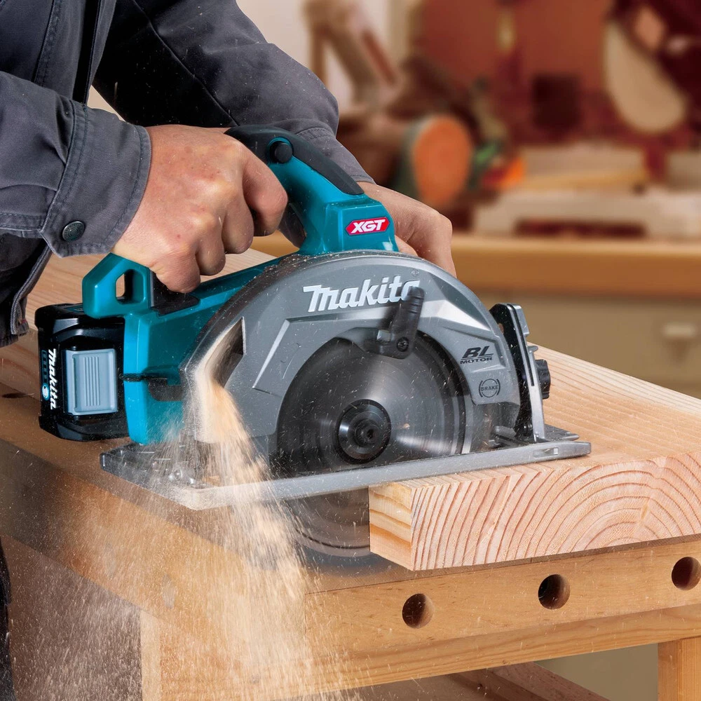 Makita GT400M1D1 40V max XGT 7-1/4" Sierra circular Kit combinado de 4 herramientas (2,5 Ah/4 Ah) Nuevo