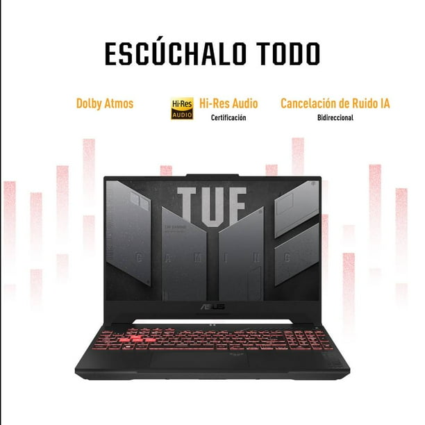 Laptop Gaming Asus TUF Ryzen 5/16 GB RAM/512 GB SDD