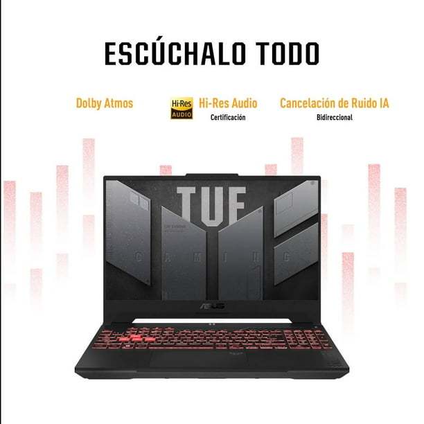 Laptop Gaming Asus TUF Ryzen 5/16 GB RAM/512 GB SDD