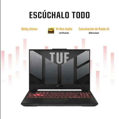 Laptop Gaming Asus TUF Ryzen 5/16 GB RAM/512 GB SDD