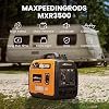 Generador Inversor Efurden de 4400 Vatios, Generador de Bastidor Abierto a Gasolina, Respaldo de Emergencia para el Hogar, Listo para RV (Salida de 30 A)