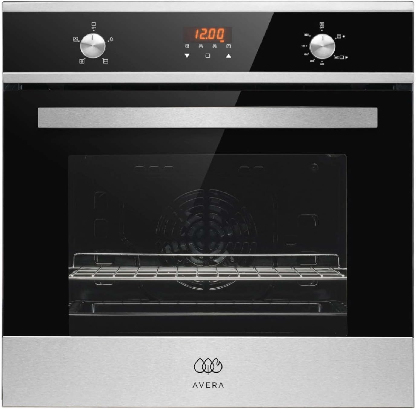 Combo Parrilla de Gas 5 Quemadores VT5, Campana Cocina para Isla 76 cm CEN76C, Horno de GAS NATURAL Empotrable HE01NAT AVERA