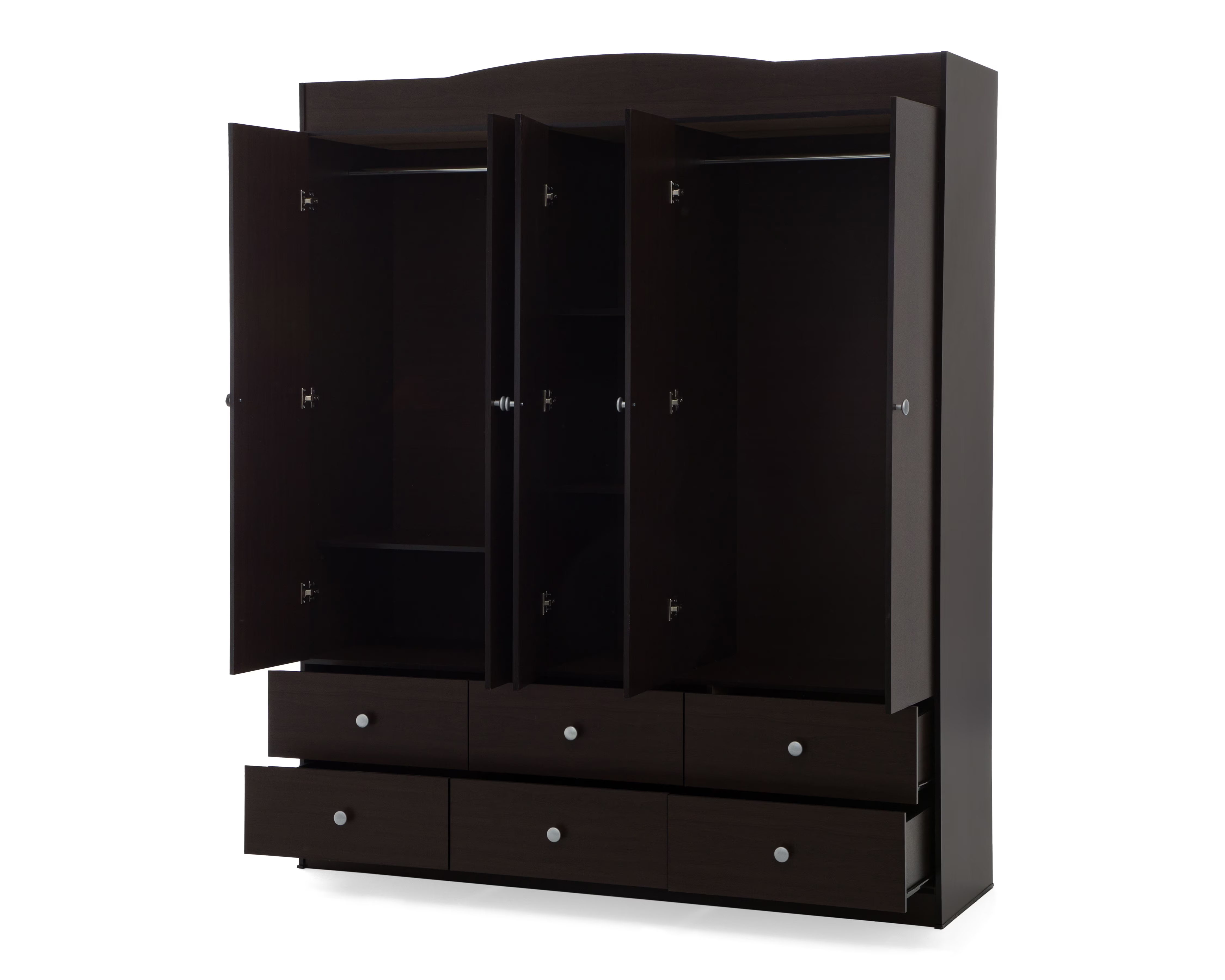 Ropero Mobi Valencia Chocolate 150 cm