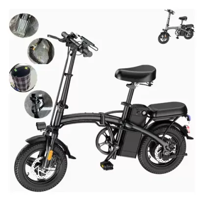 Bicicleta Eléctrica Plegable Para Dos Pasajeros 35 Km/h