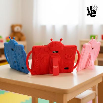 Tablet para niñas y niños 1 Pieza con Carcasa de Plático y Funda de Silicón Ye Store