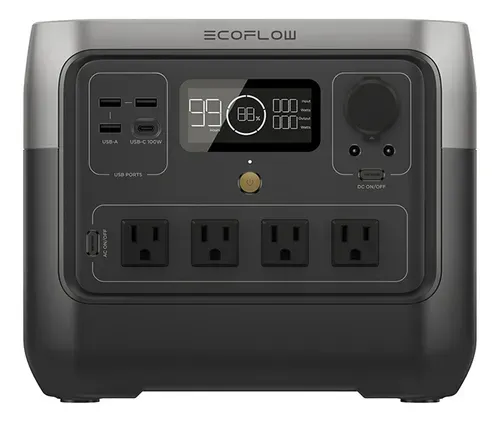 Estación De Carga Ecoflow River 2 Pro + Panel Solar 160w
