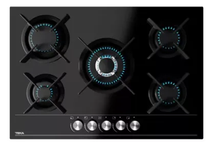 Combo Teka Total Parrilla Gas + Campana Duetto Crystal 75