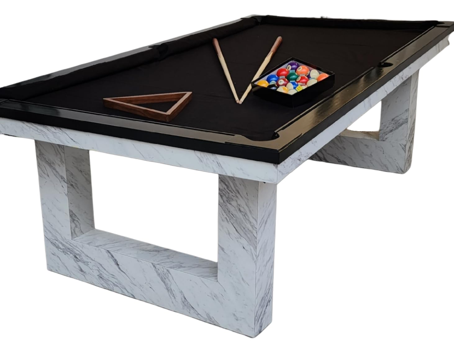 MESA DE BILLAR PROFESIONAL PARA CASA O NEGOCIO. USO RUDO MADERA 100% PINO (PAÑO ROJO)