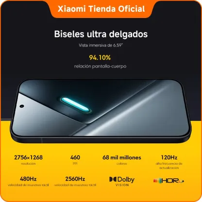 POCO X8 Pro | Con regalo exclusivo | Procesador Dimensity 8500-Ultra | Batería de 6500mAh (típ) con HyperCharge de 100W | Pantalla AMOLED ultrabrillante de 1.5K y 120Hz | Cámara Sony IMX882 de 50MP con OIS | Resistencia al polvo y al agua IP68