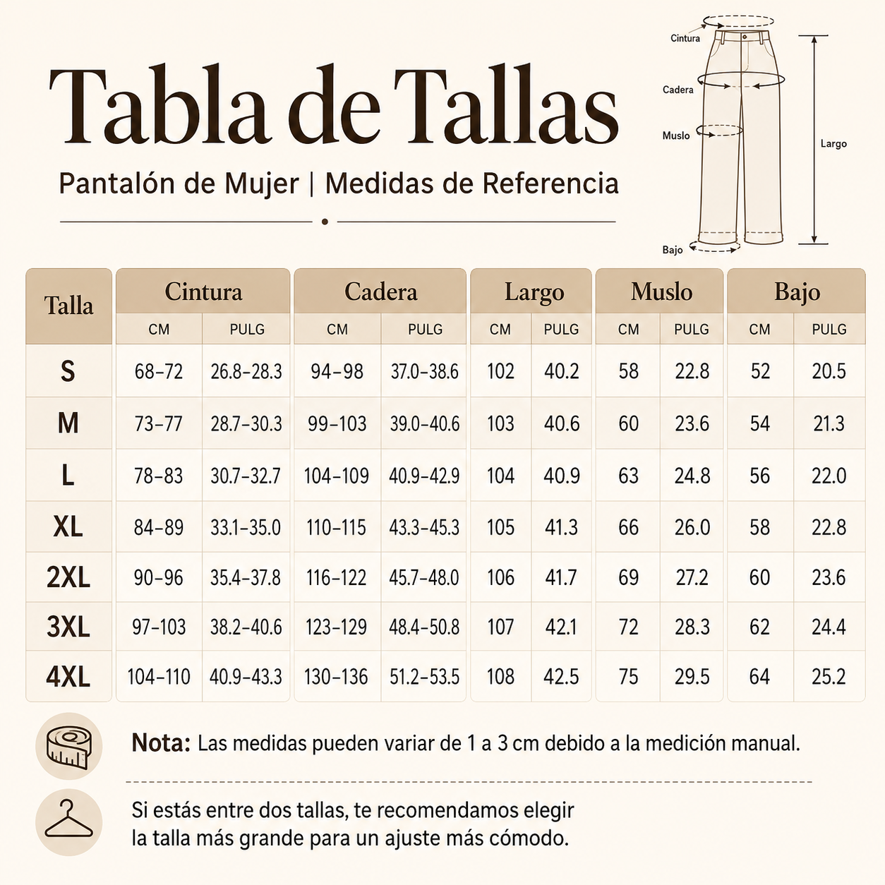 Jeans de Cintura Alta y Pierna Ancha con Bolsillos para Mujer