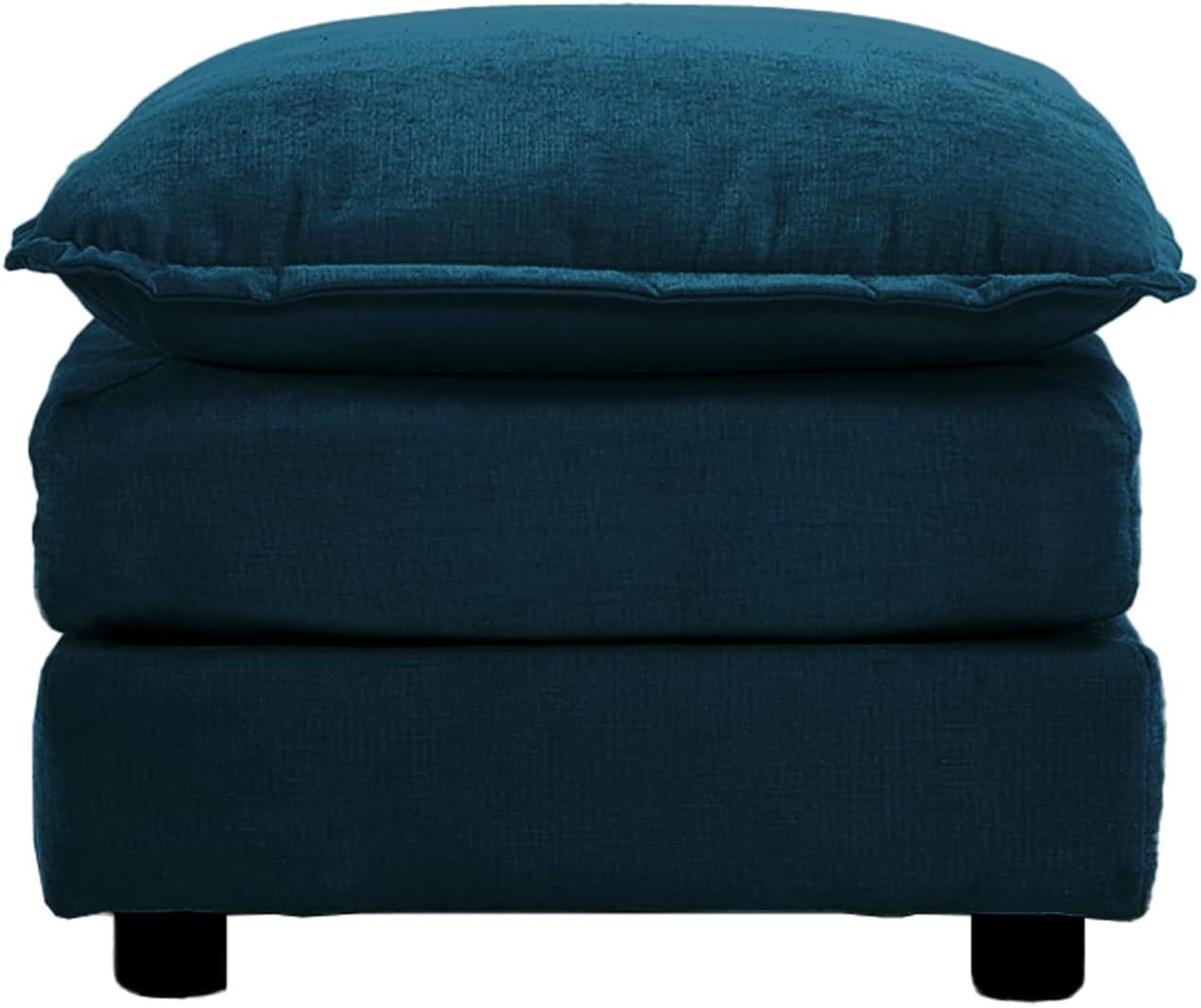 Neylory - Sofá de dos plazas con 2 almohadas para sala de estar, recámara, departamento, 2 plazas de felpilla para asiento profundo