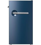 Frigidaire, 3.2 Cu. Pies. Refrigerador compacto de la serie retro, abrebotellas lateral incorporado, azul