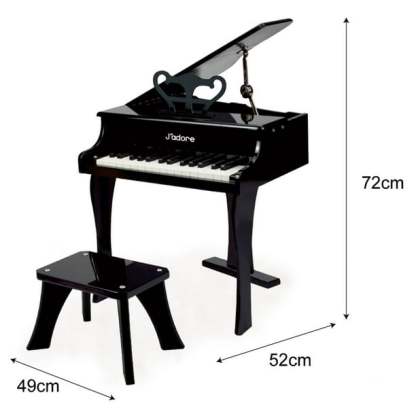 Piano de Madera J'adore NEGRO