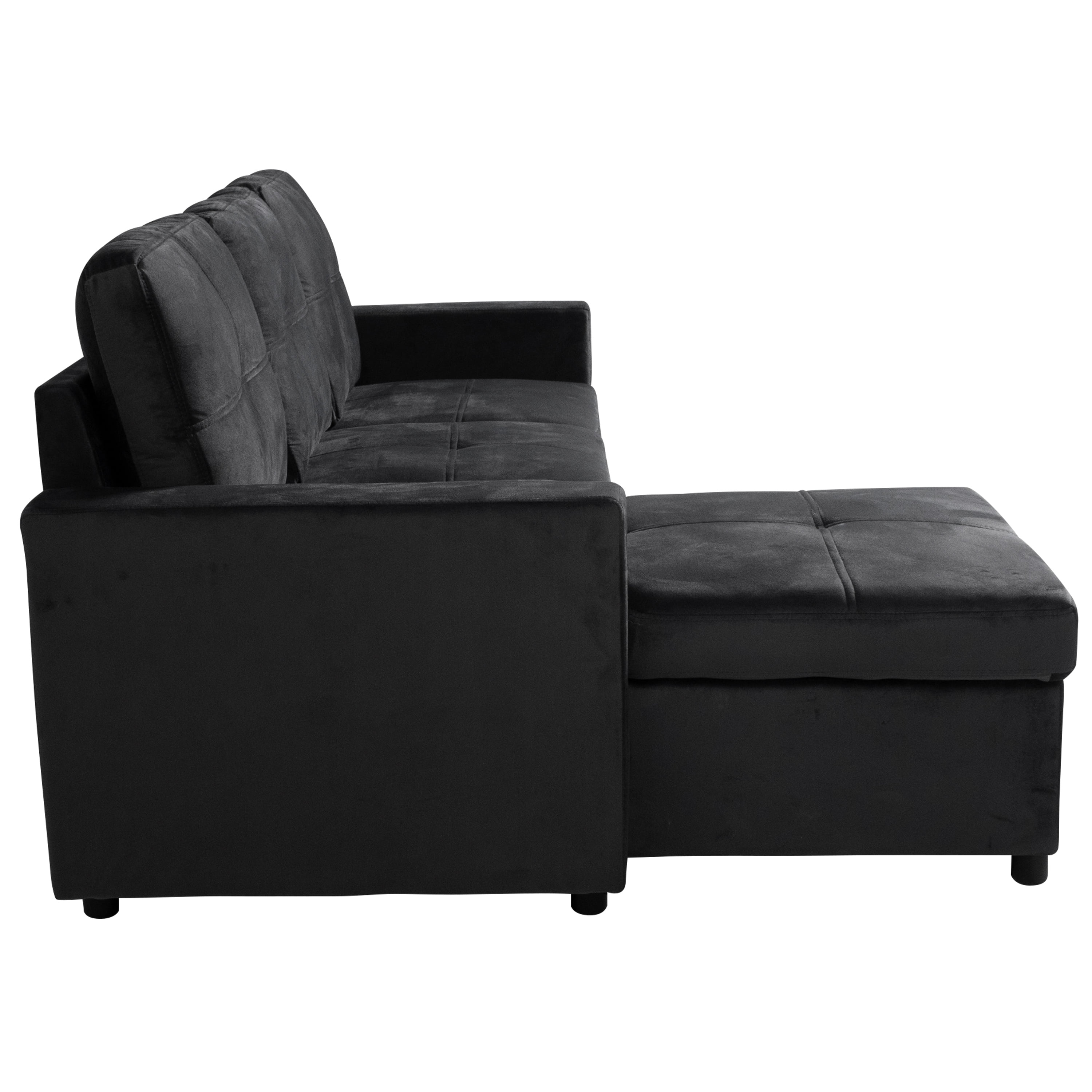 SOFÁ CAMA CON ALMACENAMIENTO TRIBECA GRIS CLARO