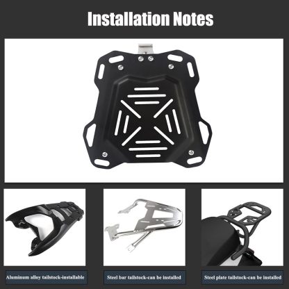 LWCHUANG - Caja superior para motocicleta, caja trasera de aleación de aluminio de 28 L, caja superior impermeable para motocicleta con bloqueo de seguridad y herramientas de instalación, adecuada
