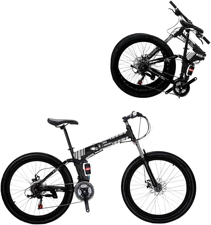 Bicicleta Montaña Plegable Bike Teche Frenos Tipo Shimano 21v Rodada 26