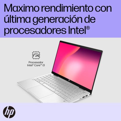 HP Laptop Pavilion x360 14-ek0010la, Intel Core i3, 8 GB RAM, 512 GB SSD, FHD, 14", Táctil, Windows 11 Home, Teclado en Español, Garantía México, Plateado